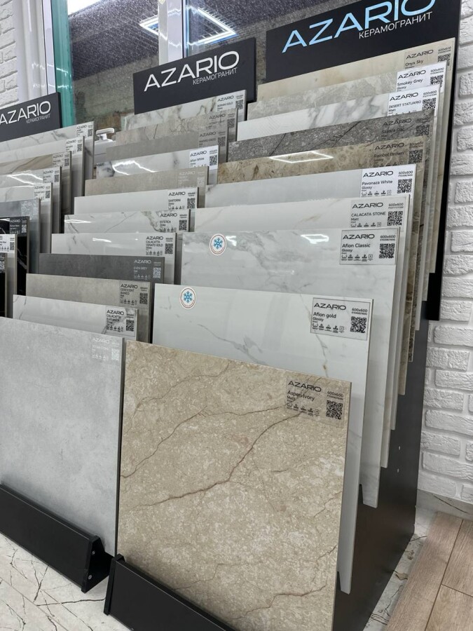 Керамогранит Azario Asmus Grey 60x120 Glossy F4070821120G