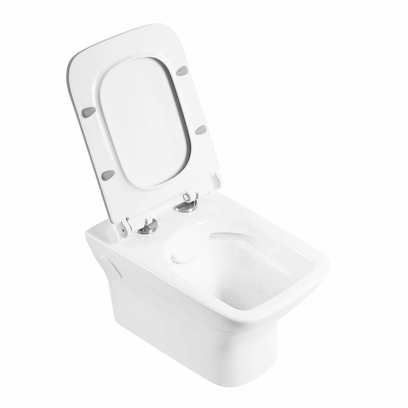 BelBagno Romano унитаз подвесной безободковый BB248CHR-SM