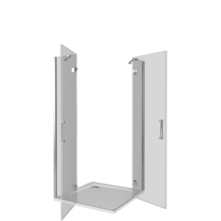Bas Saturn CR-90-C-CH душевое ограждение 90*90*185 СА00014