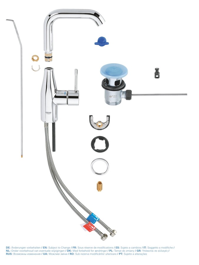 Grohe Essence+ 32628001 смеситель для раковины 28 мм