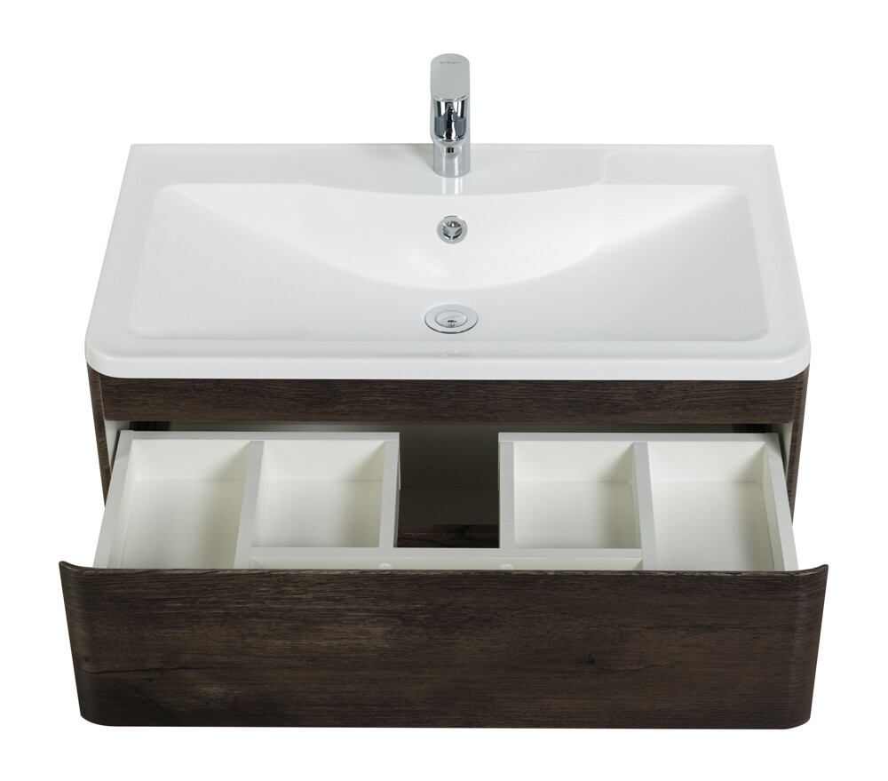 BelBagno Albano 90 см тумба с раковиной ALBANO-900-2C-SO-RNG подвесная