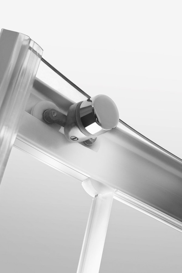 Am.Pm Bliss L W53E-301-090MT Twin Slide 90 душевое ограждение 90*90*206