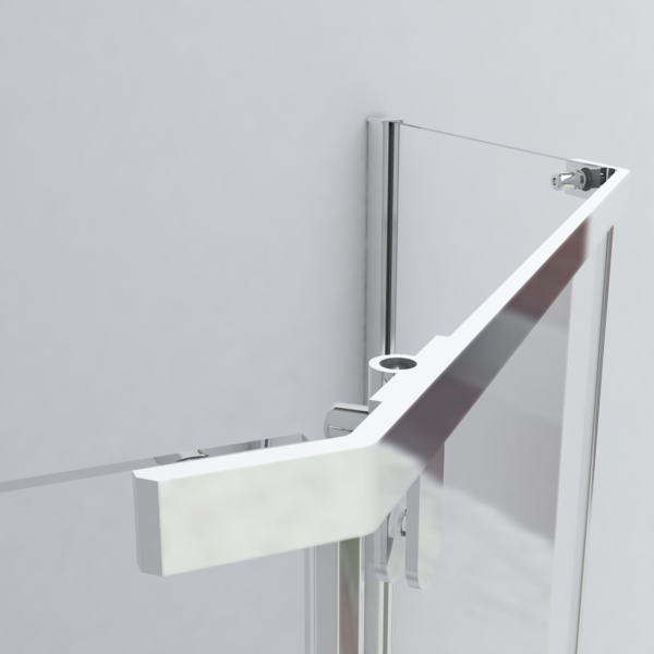 Vincea Stresa душевой уголок VSP-1S100CLB 100х100 черный, стекло прозрачное