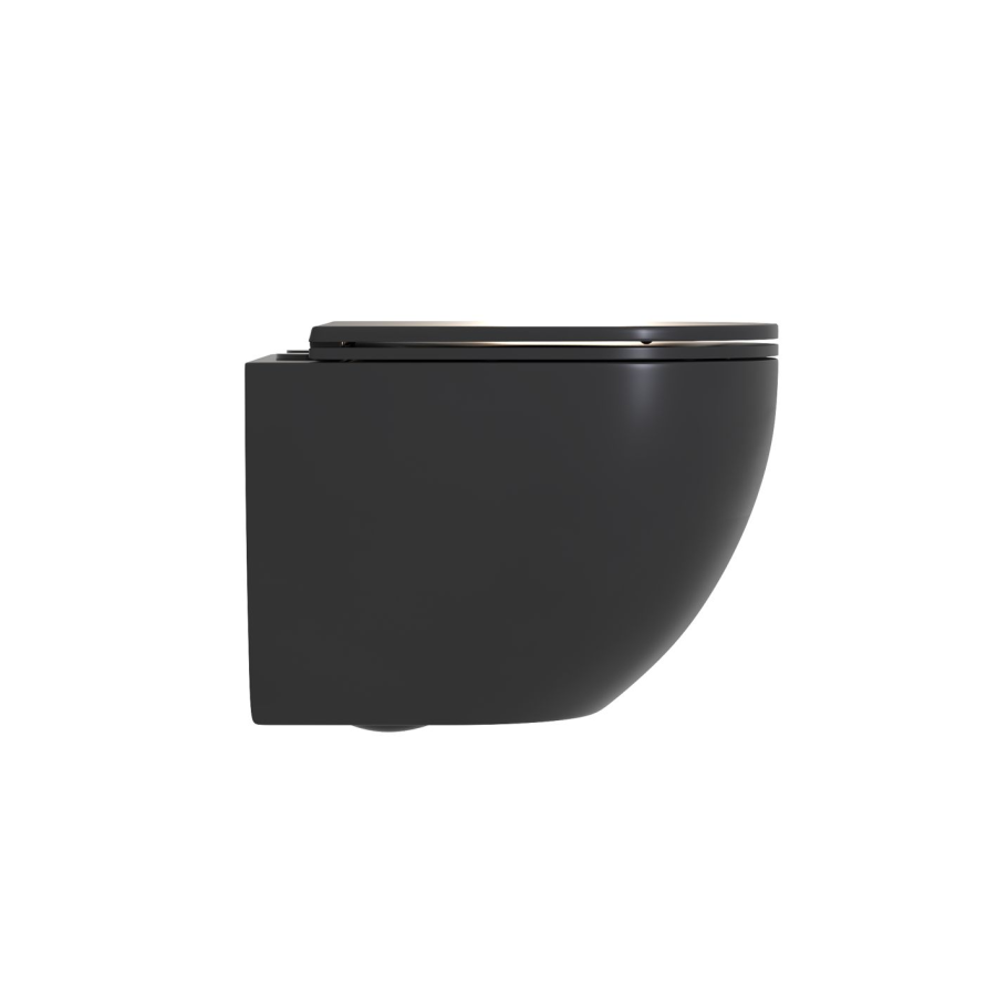 Sole PANDORA 2 BLACK унитаз подвесной крышкой Soft-close безободковый УТ000063637