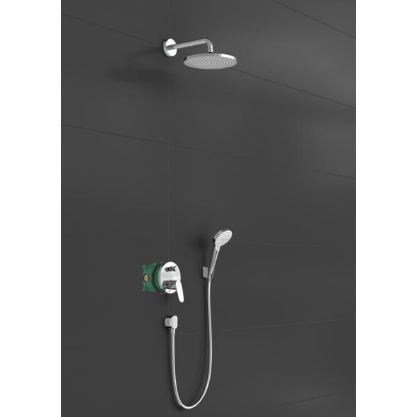 Hansgrohe Crometta S Душевая система 240 1jet с однорычажным смесителем хром 27958000