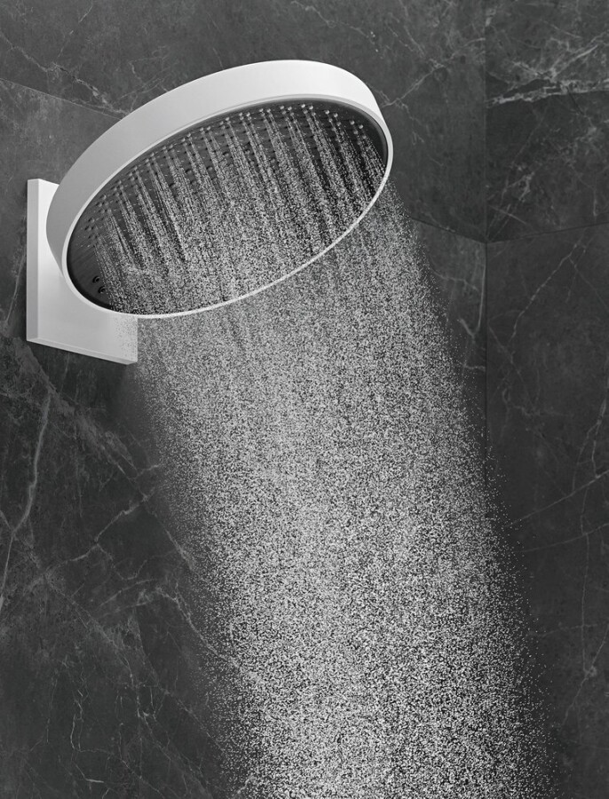 Hansgrohe Rainfinity Верхний душ 360 3jet с настенным креплением золото 26234990