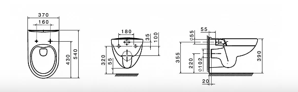 Geberit комплект Duofix инсталляция для унитаза 111.300.00.5 + подвесной унитаз 34639300Y