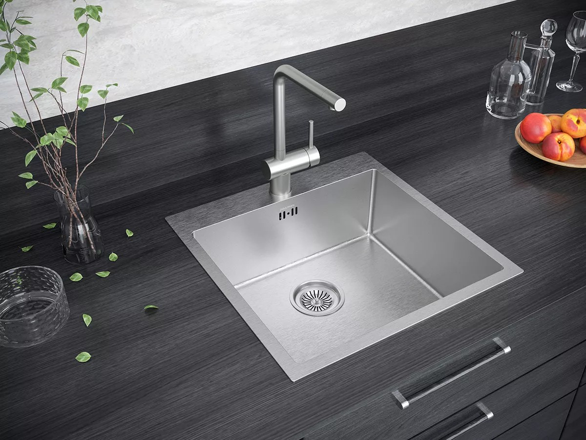 Смеситель для кухни с поворотным аэратором Spring Sp212067-SS