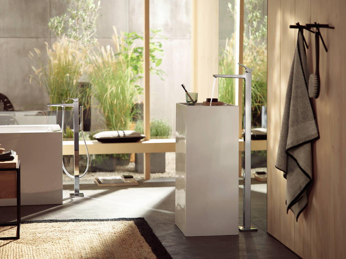 Hansgrohe Metropol Смеситель для раковины напольный без сливного гарнитура хром 32530000
