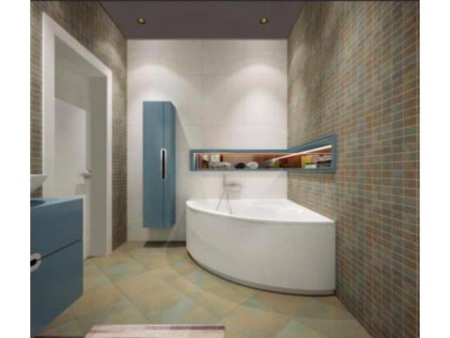 Koller Pool Tera 135*135 ванна акриловая угловая