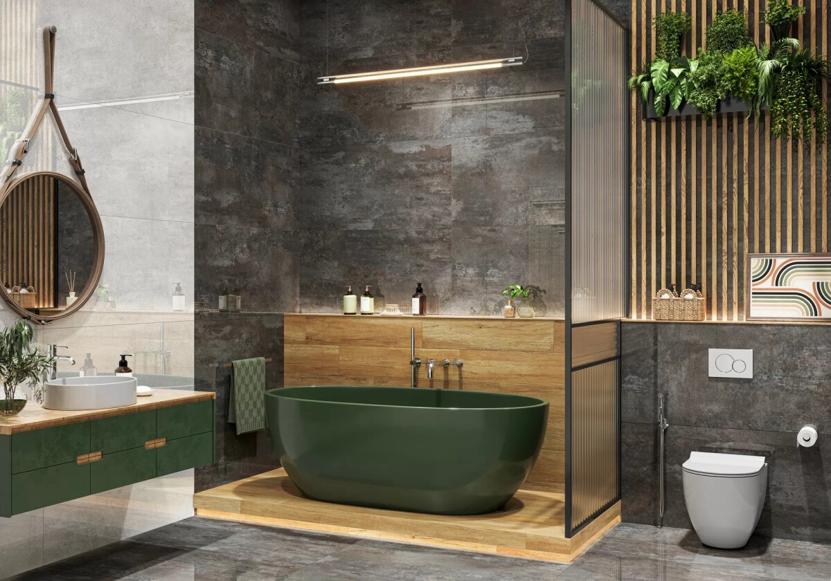 Керамогранит 60120IRN15P LCM Iron Gray Полированный 600 x 1200 x 7 мм.