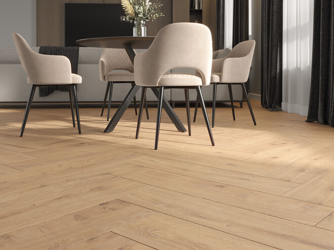 Керамогранит Cersanit Woodberry бежевый ректификат рельеф 21,8x89,8 A17759