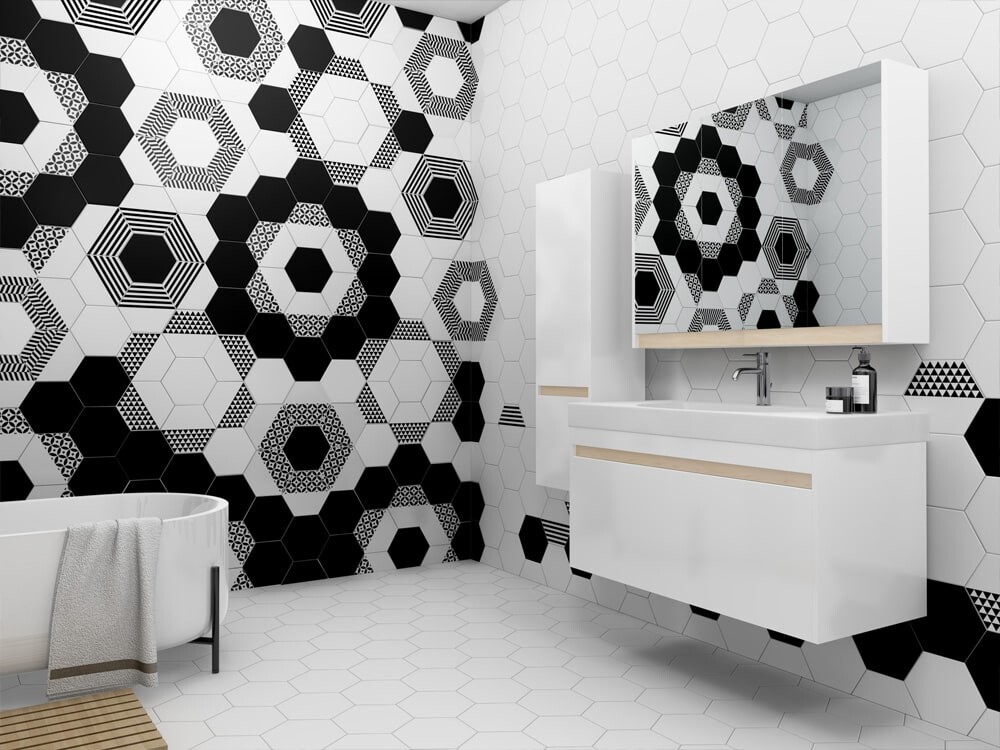 Kerama Marazzi Буранелли 20х23 см декор напольный матовый абстракция NT\B207\24001