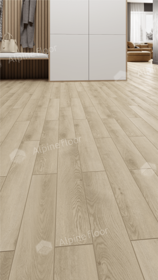 Ламинат Alpine Floor Herringbone LF102-8A Дуб Орлеан 606 х 101 х 8 mm