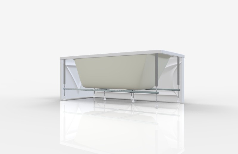 1 Marka Elegance 160*70 ванна акриловая прямоугольная 01эл1670