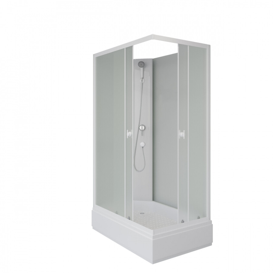 Niagara Promo Душевая кабина 100x80 Без крыши P100/80/26Q/MT/BK