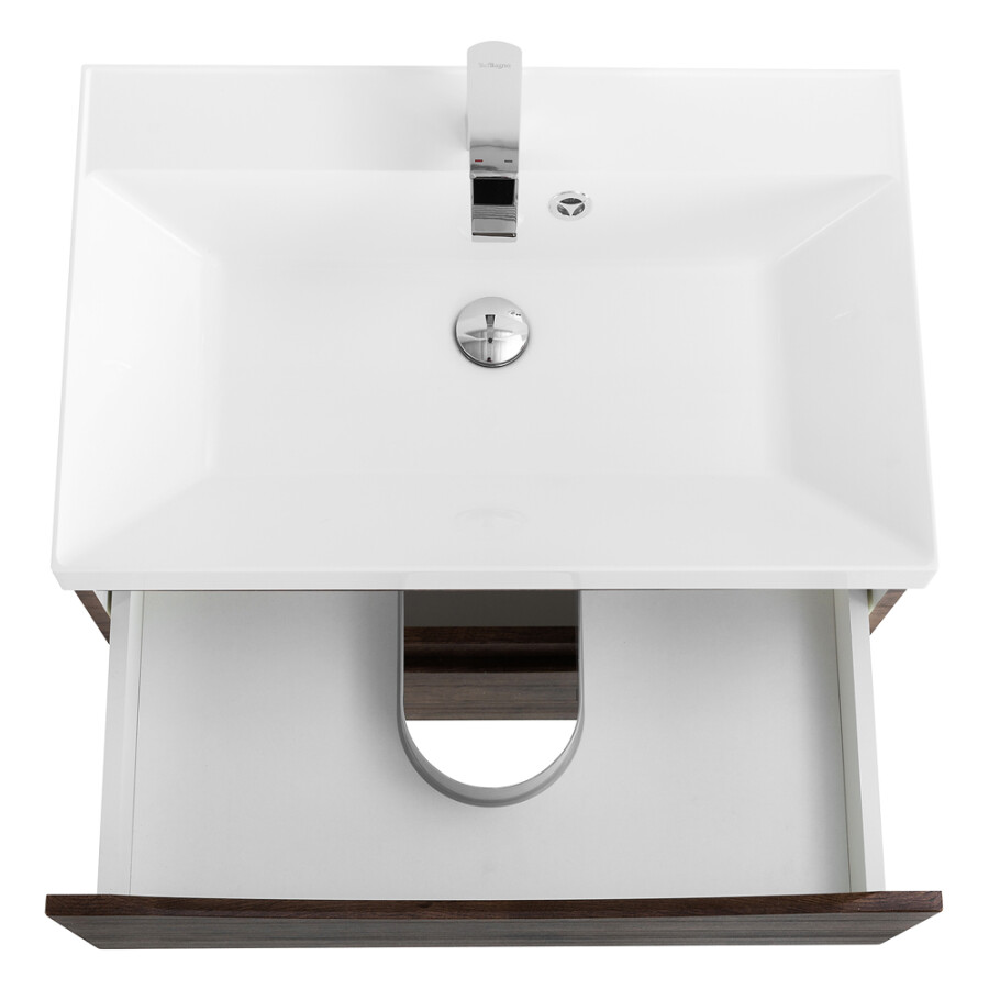 BelBagno Marino 60 см тумба с раковиной MARINO-600-2C-SO-RW-P подвесная