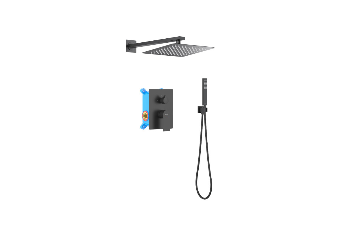 Aquatek Лира Душевой комплект Set 3 в 1 AQ1472MB