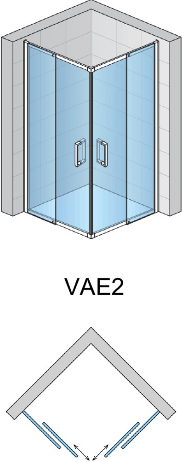 SanSwiss Valea VAE209005060 душевое ограждение 90*90*190