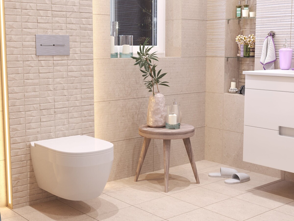 Керамическая плитка Cube Ceramica Rockberry Panch Beige 30*60 УТ000049812