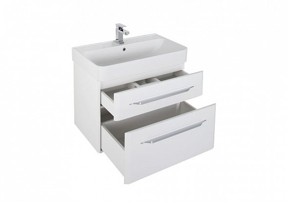 Aquanet Виченца 80 тумба с умывальником 00212666 подвесная