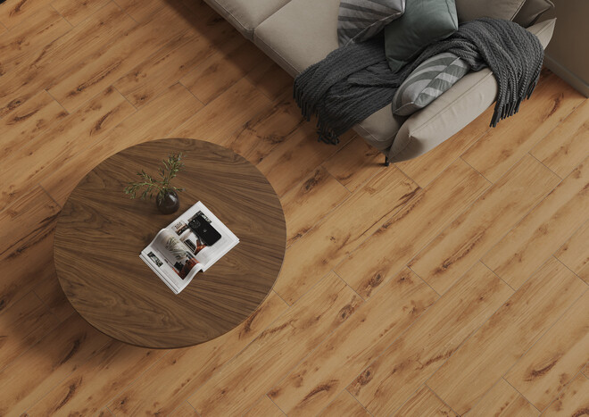 Керамогранит Cersanit Timber Land бежевый ректификат рельеф 21,8x89,8 A17934