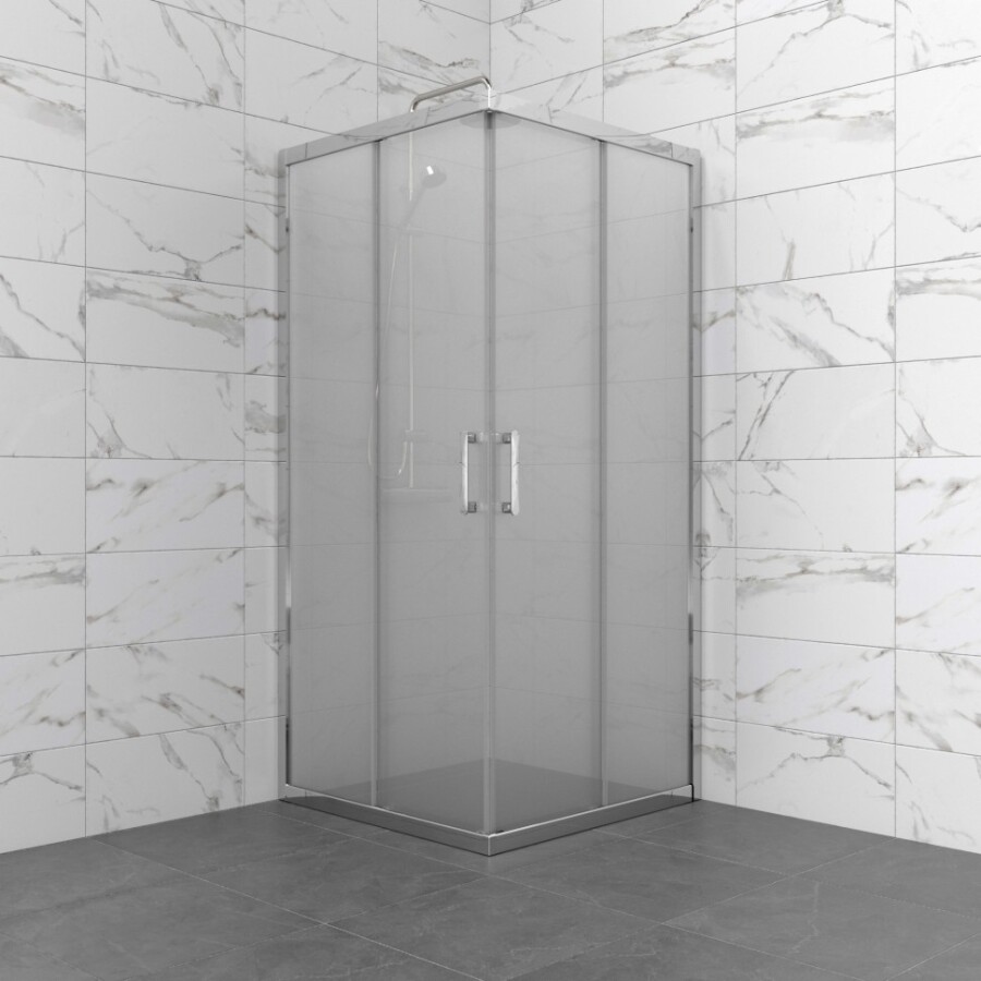 Душевое Ограждение Triton pro Фикс-Хром-Вельвет 90х90 Щ0000077107