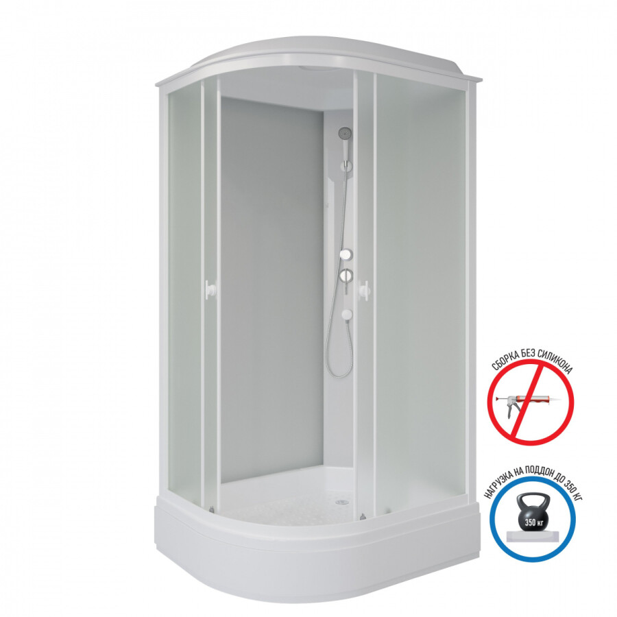 Niagara Promo Душевая кабина 90x80 Правая Тропический душ P90/80/26R/MT