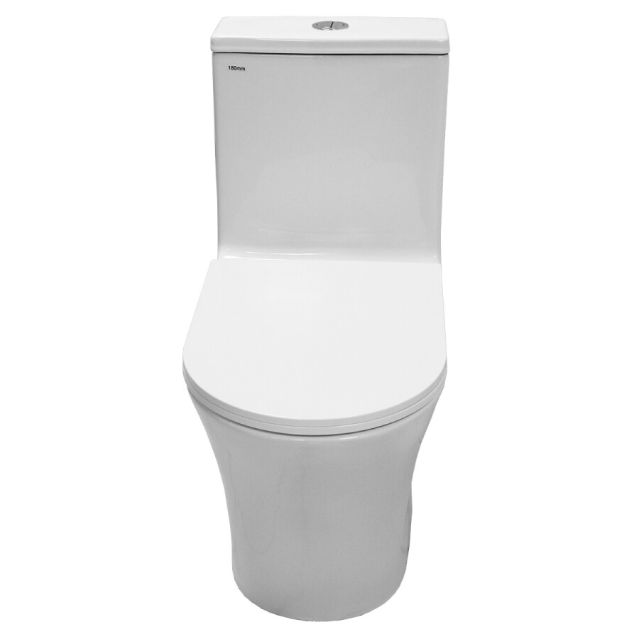 Унитаз-моноблок Azario Vally 690х360х760 напольный, слив "Торнадо", в комплекте с быстросъемным и сиденьем микролифт AZ-80687