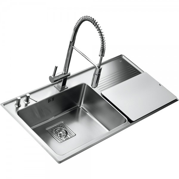Teka FRAME 1B 1D PPLUS RHD 40180511 Мойка для кухни полированная система Pop-Up 97х51 см