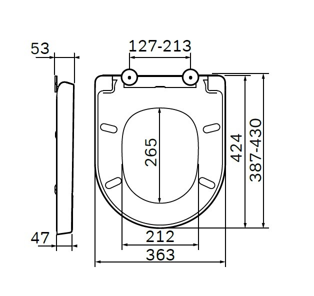 Am.Pm Spirit V2.0 C701438WH унитаз напольный