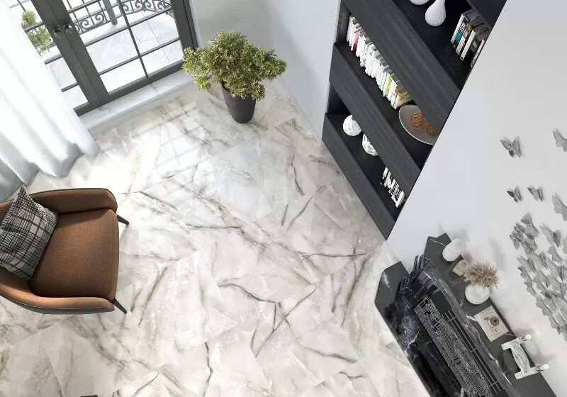 Керамогранит 60120ORO15P LCM Onyx Royal Gray Полированный 600 x 1200 x 7 мм.