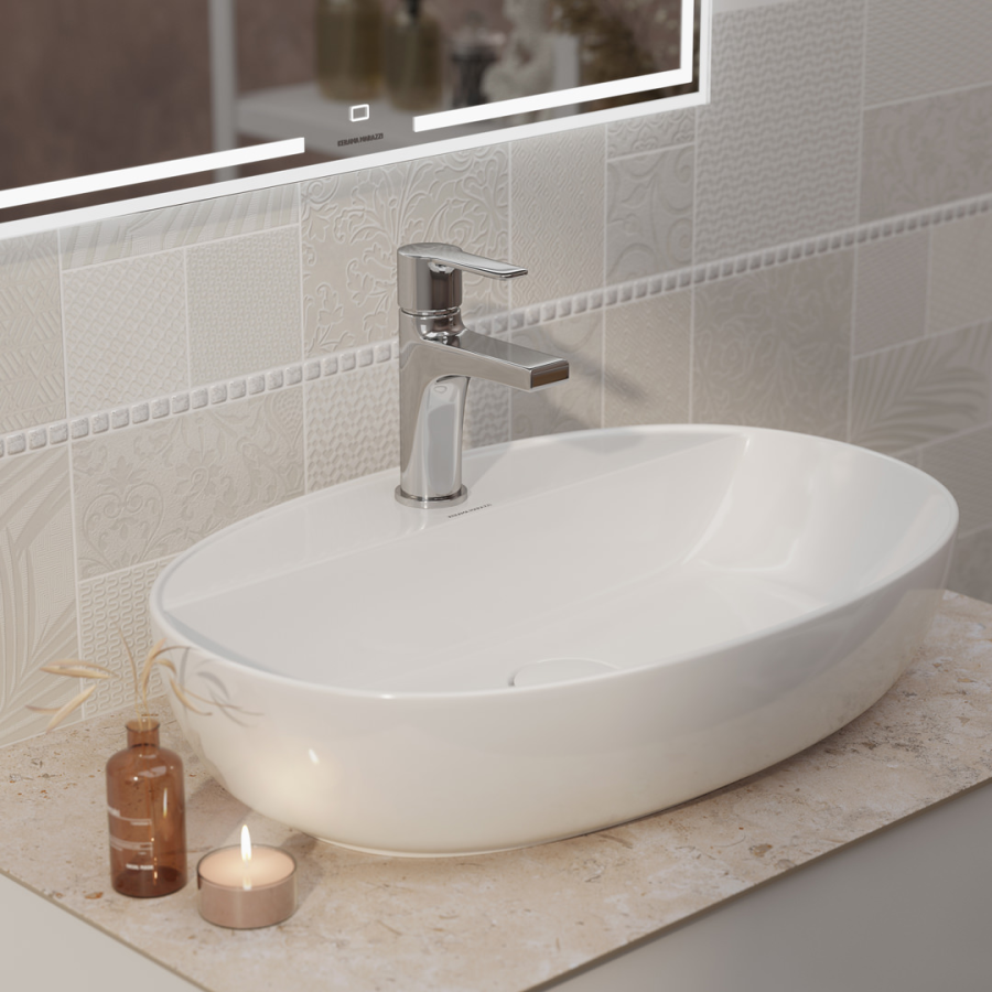 Kerama Marazzi Sonata смеситель для раковины P4CR205ZNKM