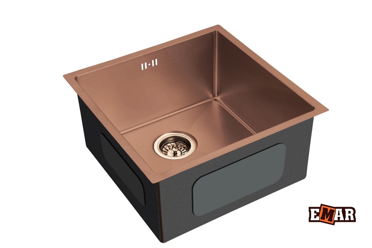 Emar EMB-112 кухонная мойка satin 45x45 см