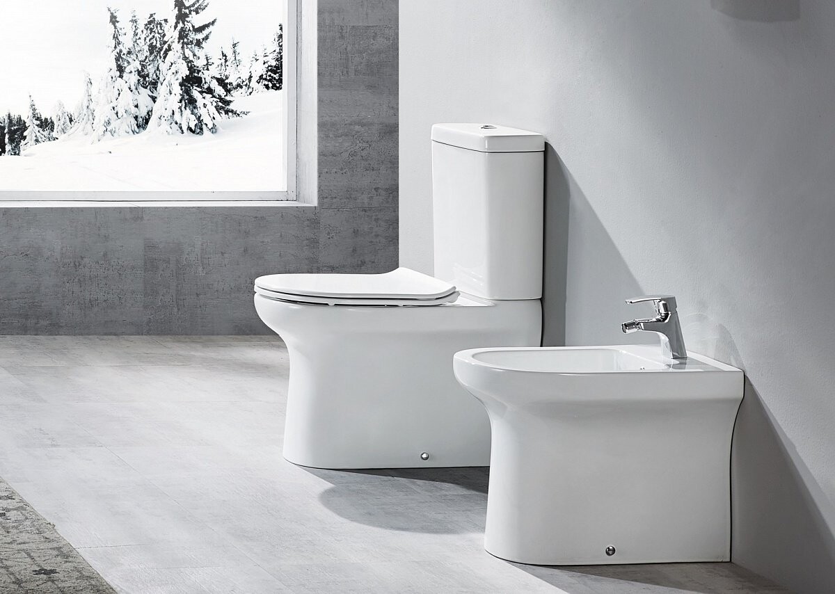 Creo Ceramique Archi AR1002R+RE1001T унитаз напольный