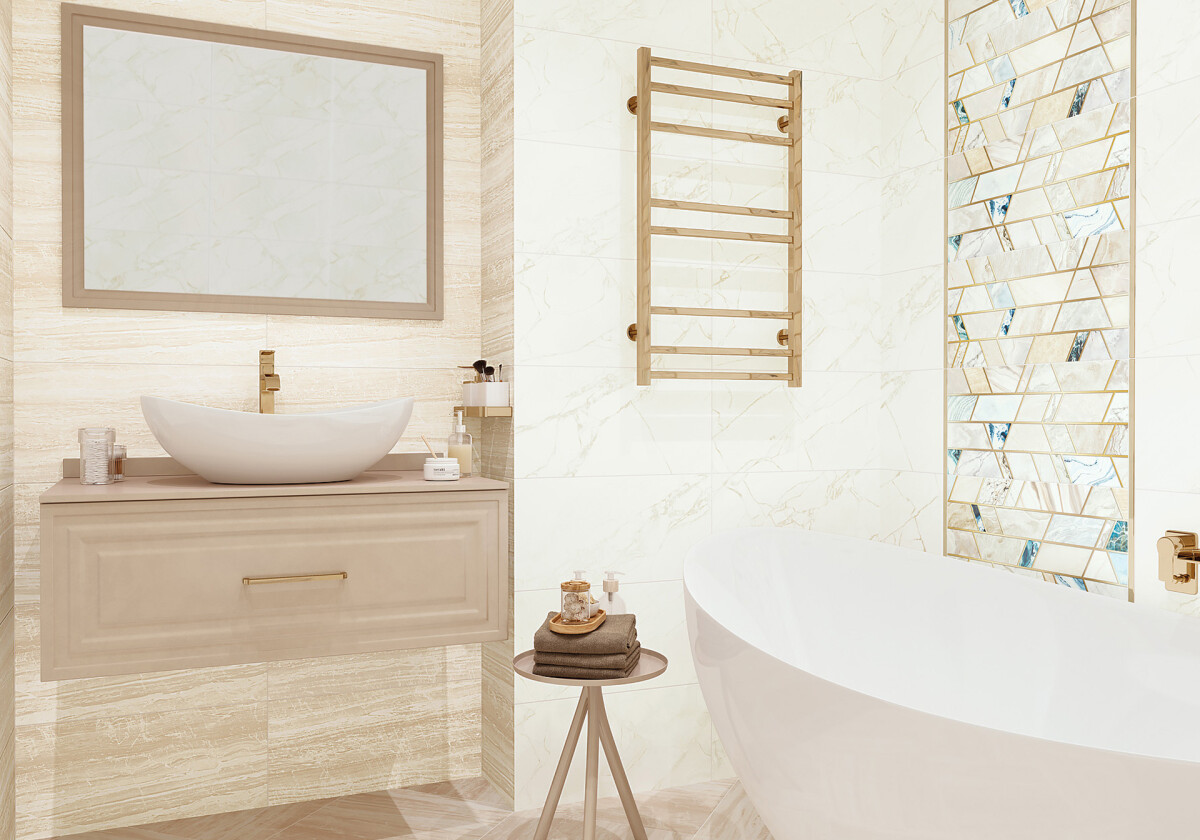 New Trend Довер Айвори / Dover Ivory Керамическая плитка настенная 249 x 500 x 7.5 WT9DOV01