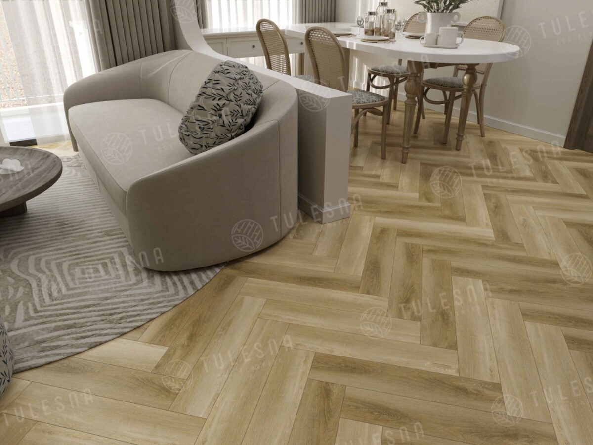 Alpine Floor Tulesna Art Parquet SPC ламинат Grazioso 1005-6AB 600х125х4 mm