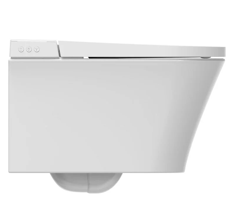Jacob Delafon Siene инсталляция с умным безободковым унитазом, кнопкой смыва и сиденьем E34360-00