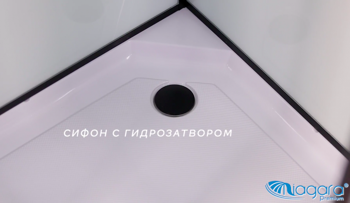 Niagara NG 6901-01 Black Душевая кабина 90x90 69010134BLACK