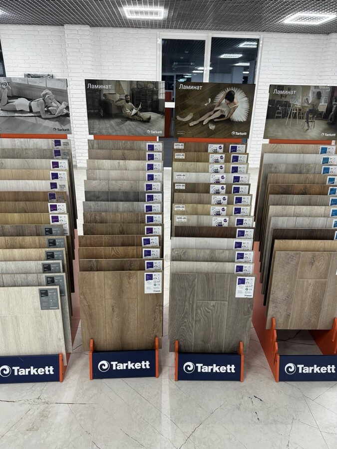 Модульное покрытие LVT Tarkett Glamrock Blacky микрофаска планка 914,4х152,4мм