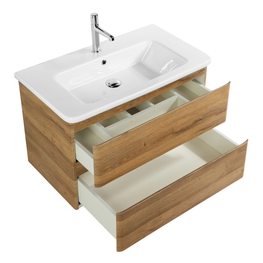 BelBagno тумба с раковиной ALBANO-CER-800-2C-SO-RR 80х45х50