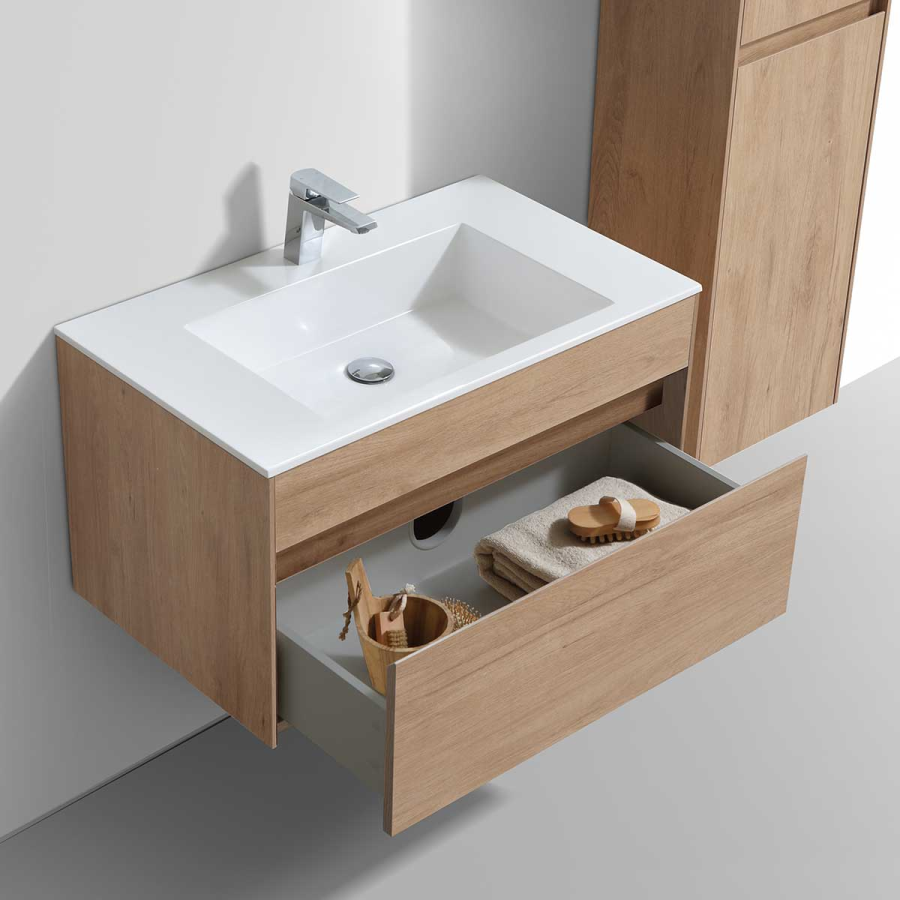 Vincea тумба под раковину Chiara 800 N.Oak