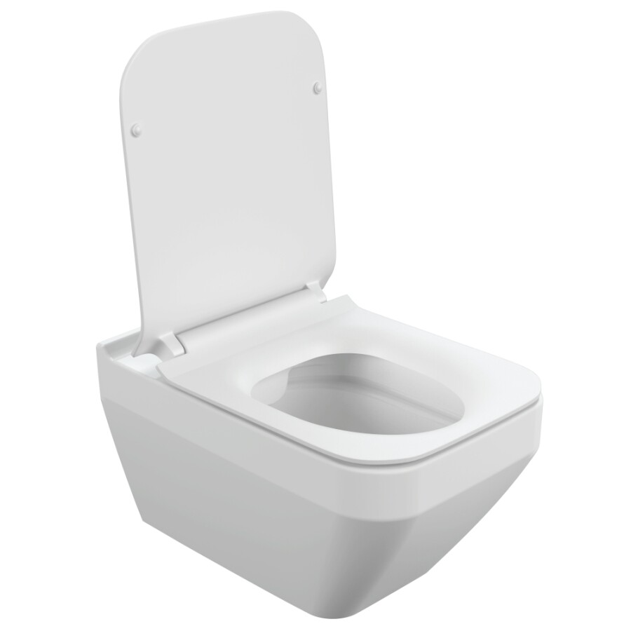 Cersanit CREA SQUARE CLEAN ON DPL EO SLIM унитаз подвесной A63115