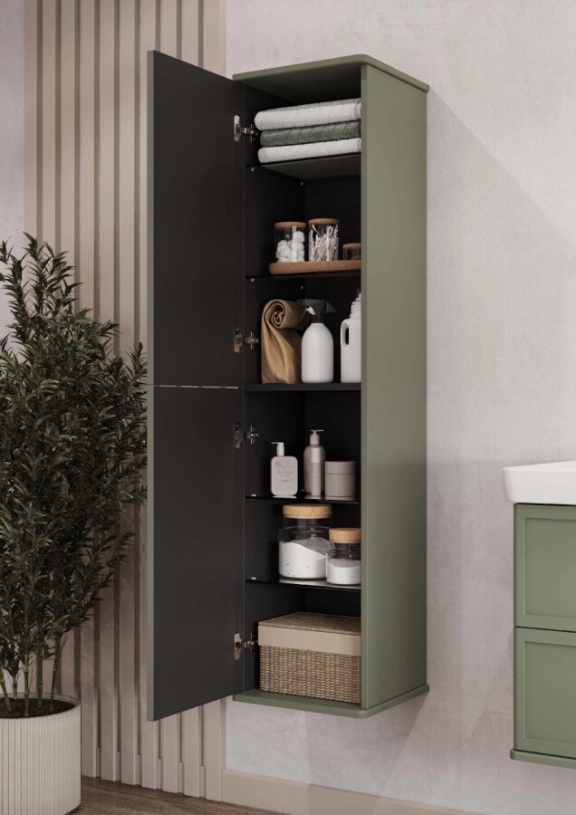 Шкаф - колонна AQUATON Нео-Классика кипарис 1A284603NC5E0