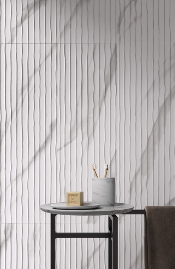 Плитка настенная 882 Eurotile Madison Бордюр 8х89,5