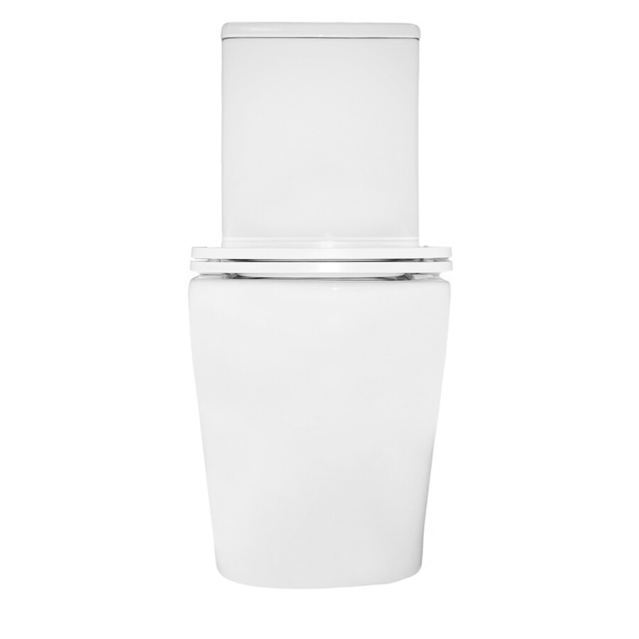 Унитаз-компакт Azario Etéreo 640х370х810 напольный, безободковый, система смыва "Скрытое Торнадо", с быстросъемным сиденьем микролифт AZ-8203