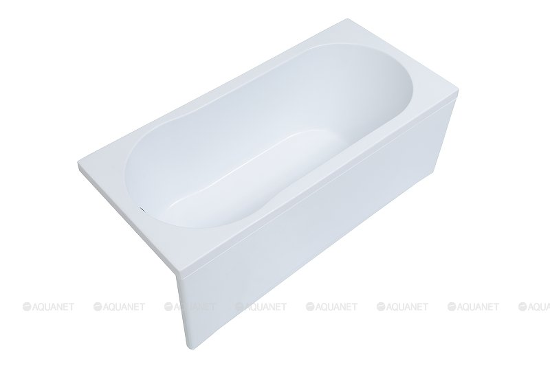 Aquanet Light ванна акриловая овальная белая 160*70 см с каркасом 00243871
