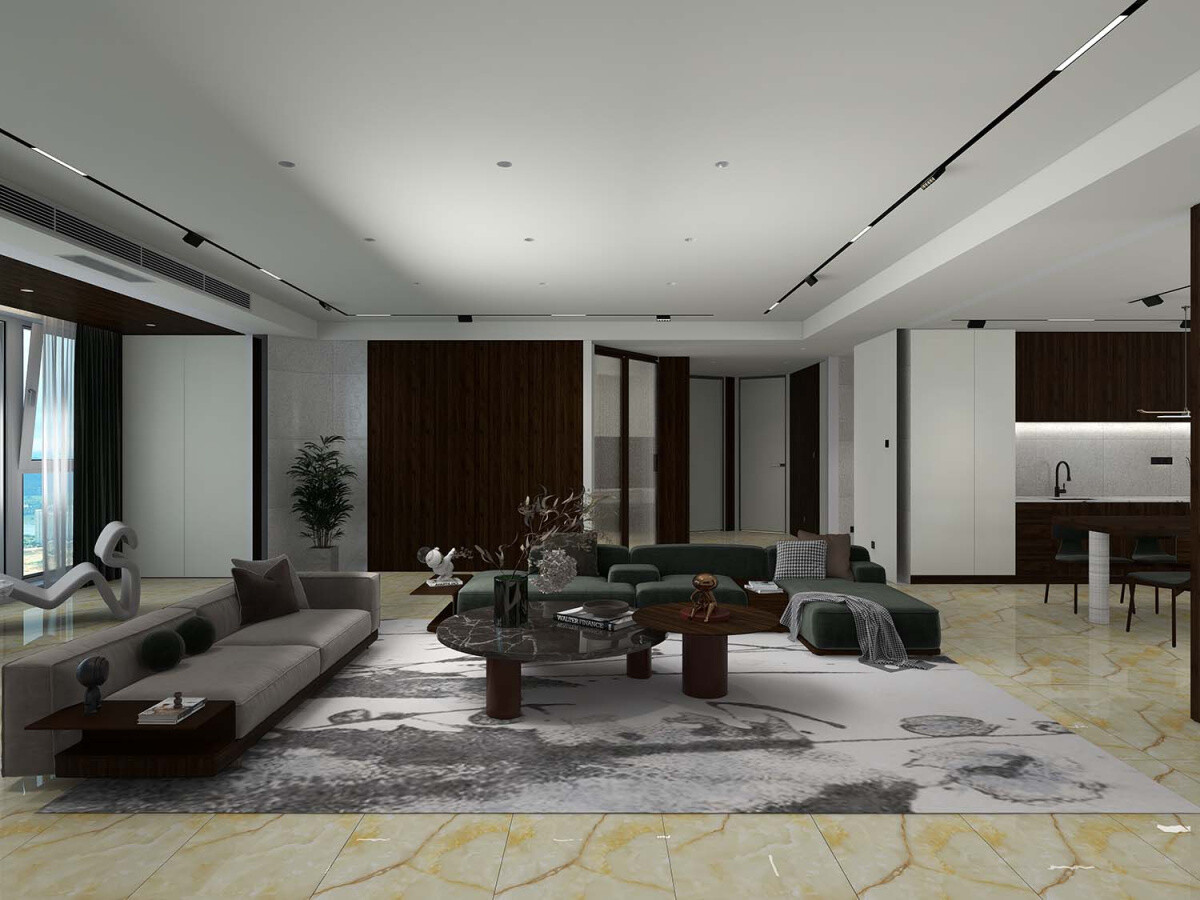 Керамогранит Azario Onyx Gold 60x120 Carving H18004005G