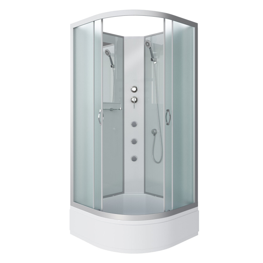 Niagara NG 3301-14BKG Душевая кабина 90x90 Гидромассажная без крыши 33011424BKG