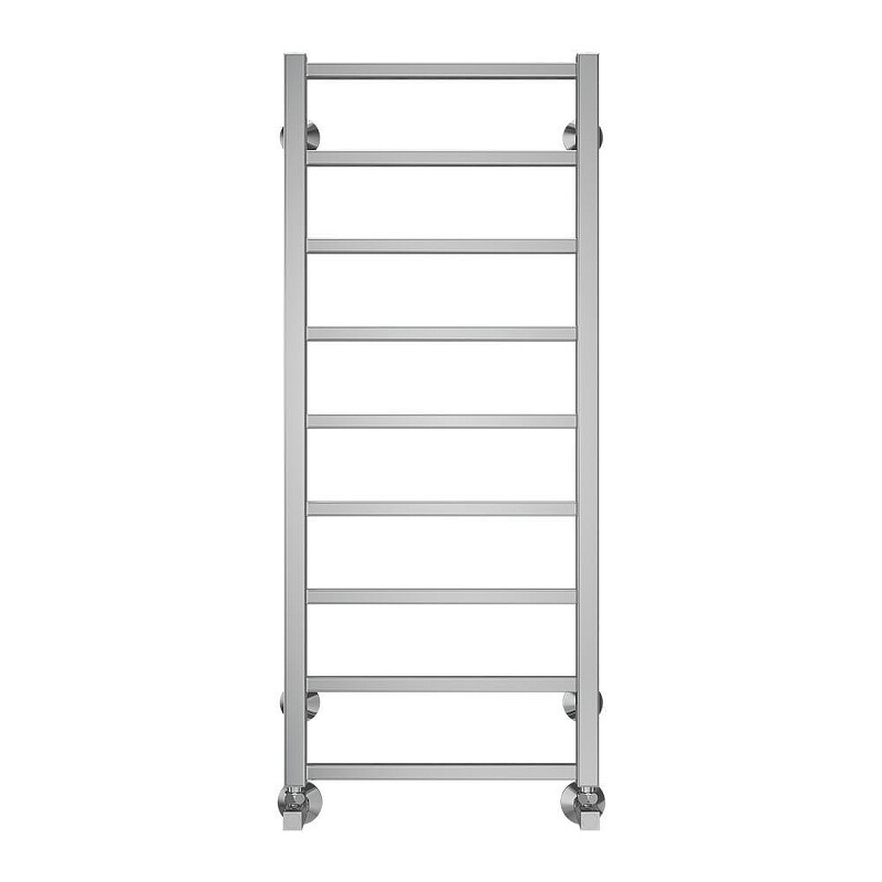 Водяной полотенцесушитель Terminus Контур П9 430/1000/400 Нижнее подключение Платина 4670078529671